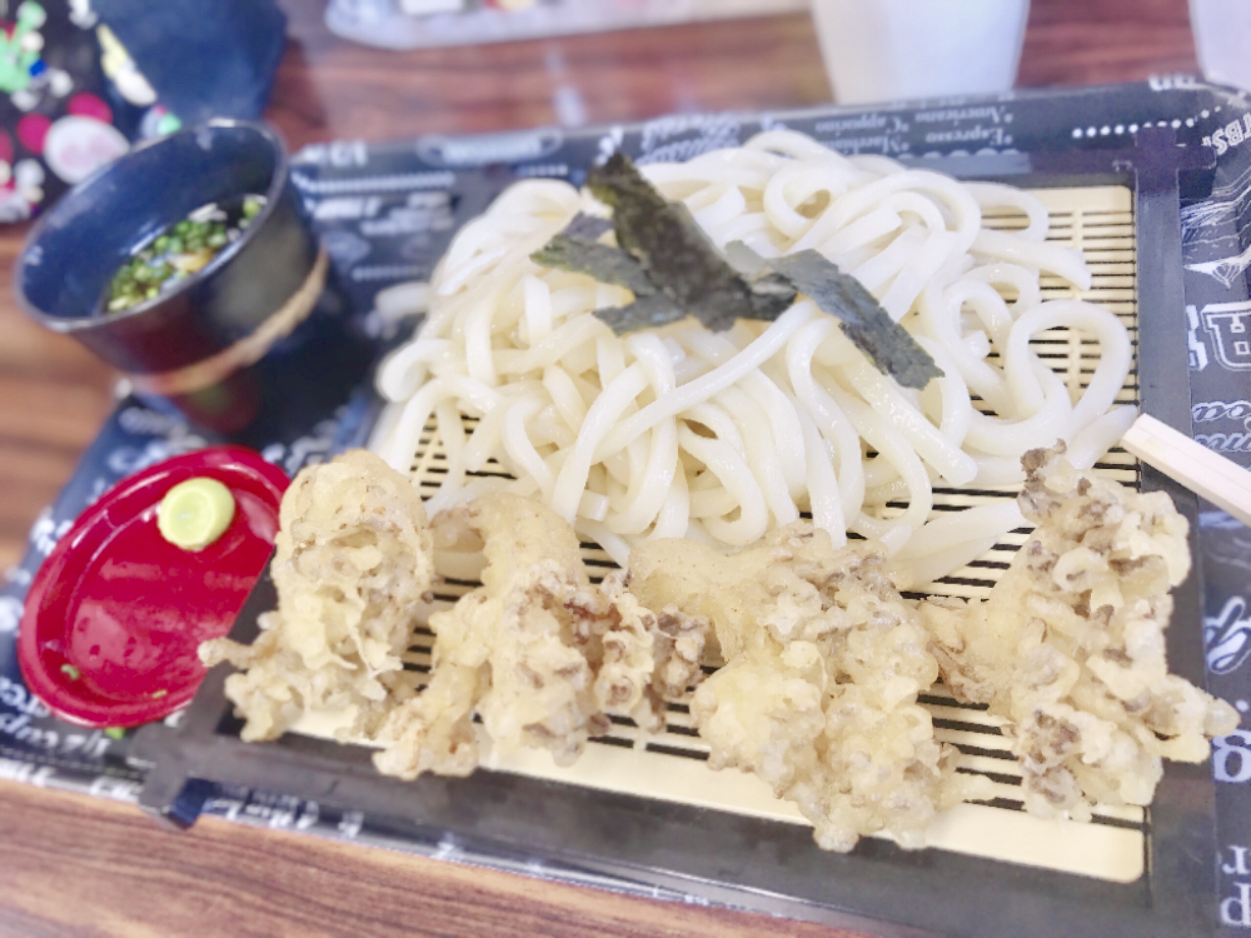 まいたけざるうどん