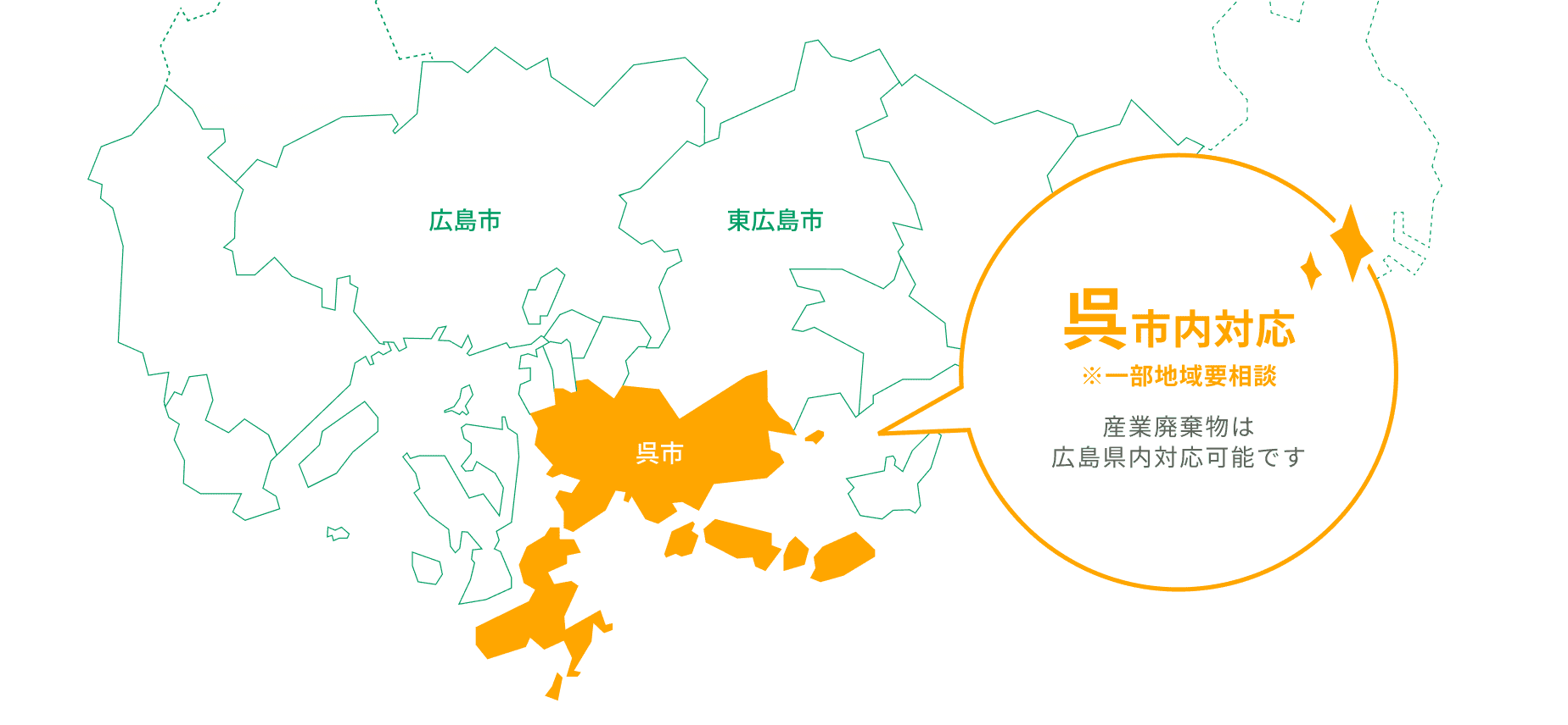 対応エリアマップ